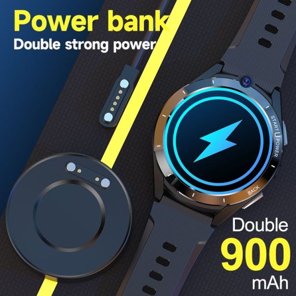 Z40 1.6 inch TFT Screen 4G LTE Android Dual Camera Smart Watch, Support Blood Pressure / Blood Oxygen Monitoring (Black) - Image 7