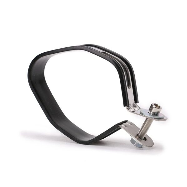 Motorcycle Exhaust Pipe Muffler Carbon Fiber Clamp - Image 3