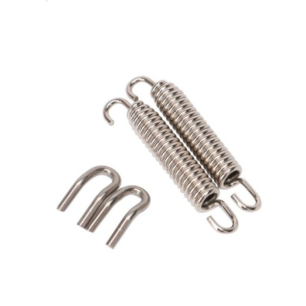 Motorcycle Exhaust Pipe Muffler Carbon Fiber Clamp - Image 4