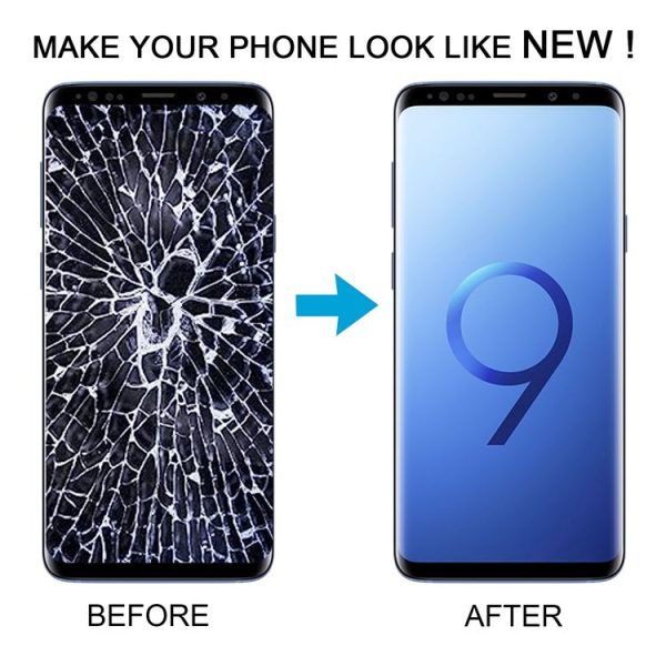 TFT LCD Screen for Samsung Galaxy S9+ SM-G965 Digitizer Full Assembly with Frame (Black) - Image 6