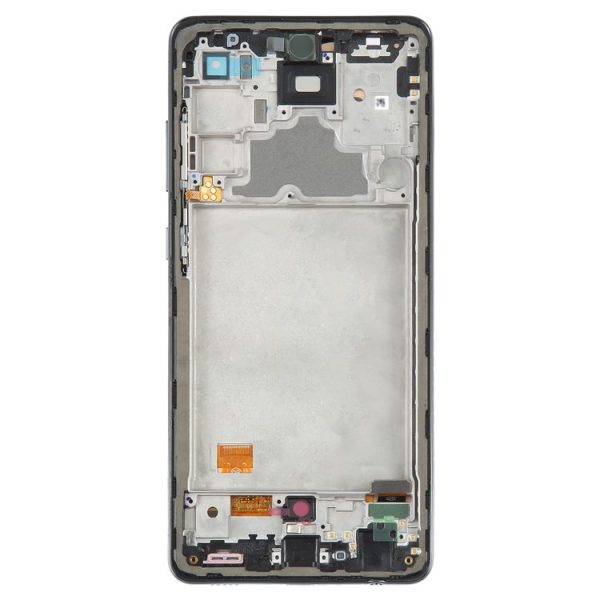 6.36 inch OLED LCD Screen for Samsung Galaxy A72 SM-A725 6.33 inch Digitizer Full Assembly with Frame (Black) - Image 4