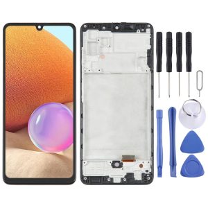 Samsung Galaxy A32 4G SM-A325 OLED LCD Screen Digitizer Full Assembly with Frame