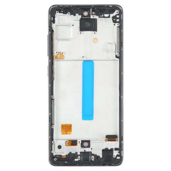 Samsung Galaxy A52s 5G SM-A528 OLED LCD Screen Digitizer Full Assembly with Frame - Image 4