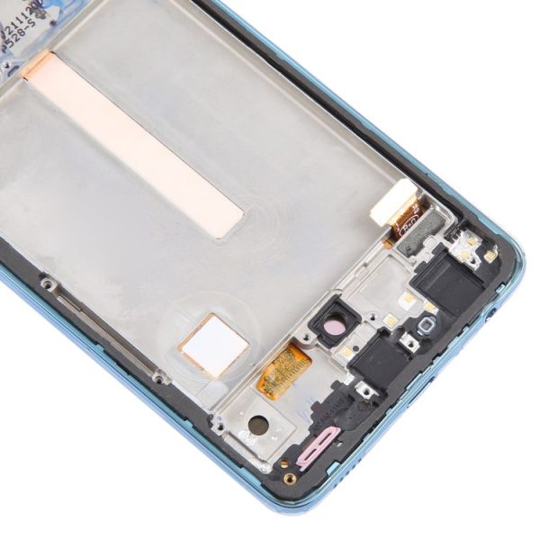 Samsung Galaxy A52 4G SM-A525 6.43 inch OLED LCD Screen Digitizer Full Assembly with Frame (Blue) - Image 5