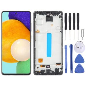 Samsung Galaxy A52 5G SM-A526 OLED LCD Screen Digitizer Full Assembly with Frame