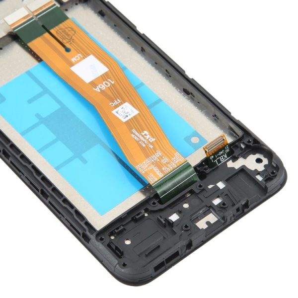Samsung Galaxy A04E SM-A042 LCD Screen Digitizer Full Assembly with Frame - Image 4