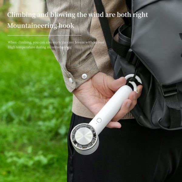 U16 Portable Handheld Cooling Electric Fan (White) - Image 6