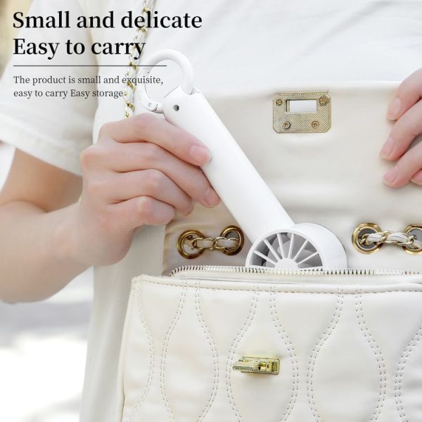 U16 Portable Handheld Cooling Electric Fan (White) - Image 7
