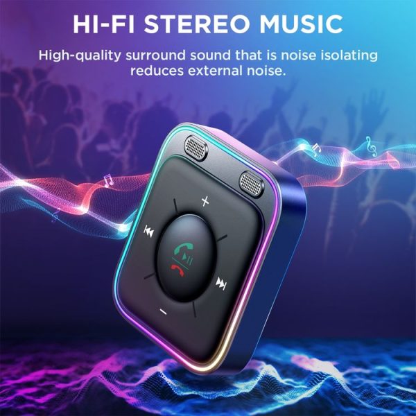 JOYROOM JR-CB3 Bluetooth 5.3 Car Wireless Receiver (Black) - Image 2