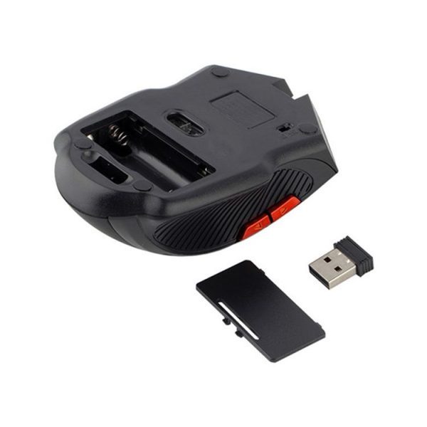 6-keys 2.4G 1600DPI Three-speed Adjustable Wireless Office Mouse (Silver Grey) - Image 3