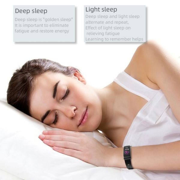 K30 0.96 inch Silicone Band Earphone Detachable Life Waterproof Smart Watch Support Bluetooth Call (Black Silver) - Image 13