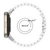 Xiaomi Redmi Watch 3 / Mi Watch Lite 3 One-bead Steel Metal Watch Band (Silver) - Image 6