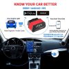 KONNWEI KW903 Bluetooth 5.0 OBD2 Car Fault Diagnostic Scan Tools Support IOS / Android (Black Red) - Image 4