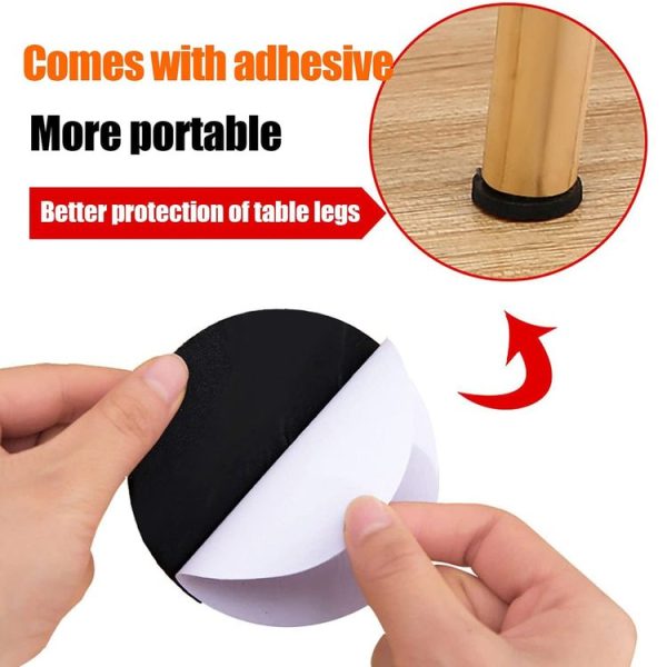 93 in 1 EVA Self Adhesive Anti Slip Furniture Leg Pads Set - Image 4