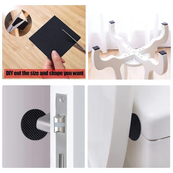 93 in 1 EVA Self Adhesive Anti Slip Furniture Leg Pads Set - Image 5