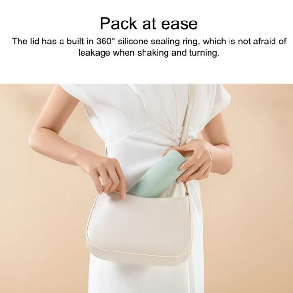 Original Xiaomi Mijia Thermos Cup Pocket Edition 350mL (White) - Image 5