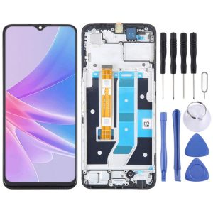 OPPO A78 5G CPH2483 CPH2495 OEM LCD Screen Digitizer Full Assembly With Frame