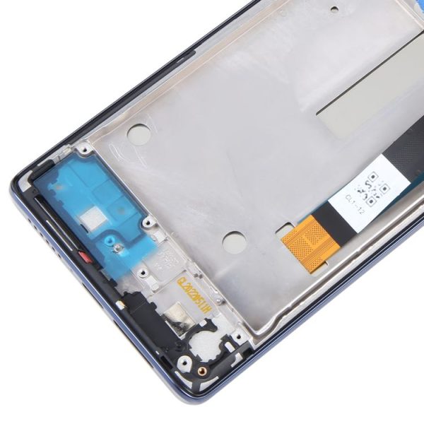 OEM LCD Screen For Motorola Moto G200 / Edge S30 Digitizer Full Assembly With Frame - Image 4