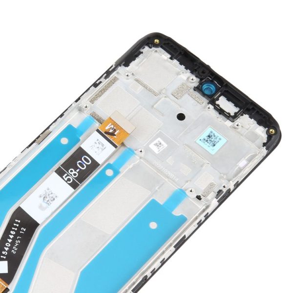 Original LCD Screen For Motorola Moto G73 Digitizer Full Assembly With Frame - Image 3
