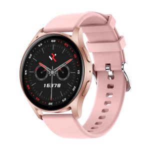 X01 1.28 inch TFT Screen Smart Watch Supports Sleep Monitoring / Blood Oxygen Monitoring (Rose Gold)