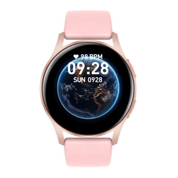 X01 1.28 inch TFT Screen Smart Watch Supports Sleep Monitoring / Blood Oxygen Monitoring (Rose Gold) - Image 2