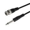 BNC Male To 6.35mm Plug Connection Cable, Length: 2m