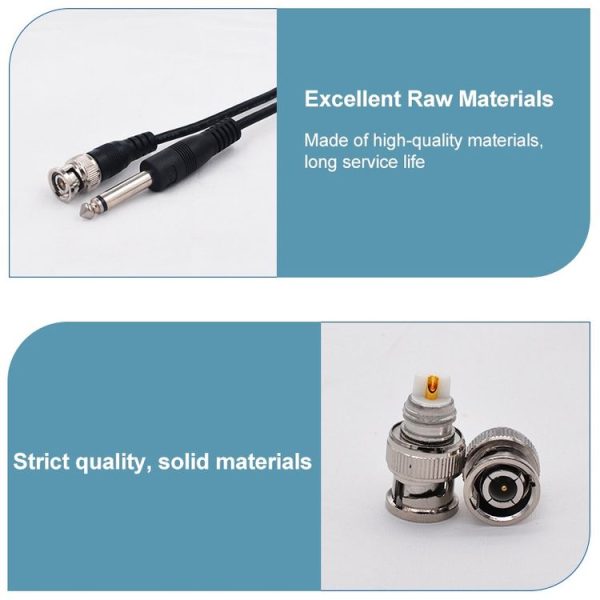 BNC Male To 6.35mm Plug Connection Cable, Length: 2m - Image 4