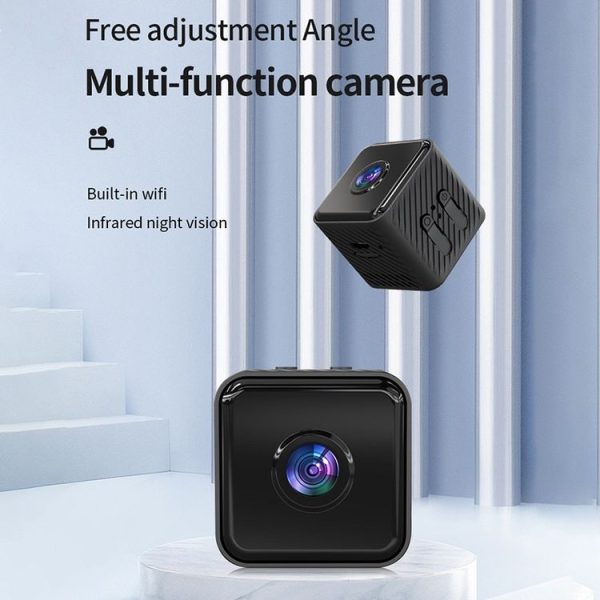 X2 Smart HD Mini WiFi Camera Support Night Vision & Motion Detection & TF Card - Image 2
