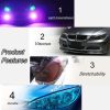 2pcs Car Headlight Protective Film Tail Light Film Motorcycle Fog Light Film, Size: 30 x 100cm (Gold) - Image 4