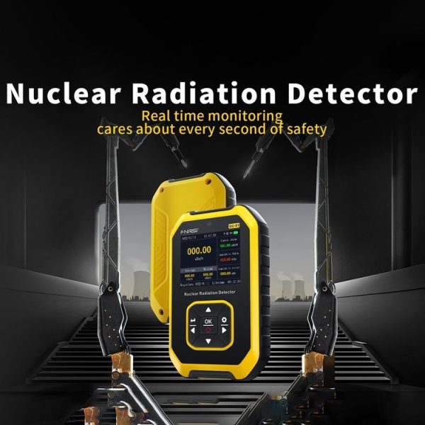 Fnirsi GC01 Home Lndustrial Marble Radioactive X / Y Ray Nuclear Radiation Detector Geiger Counter (Yellow) - Image 9