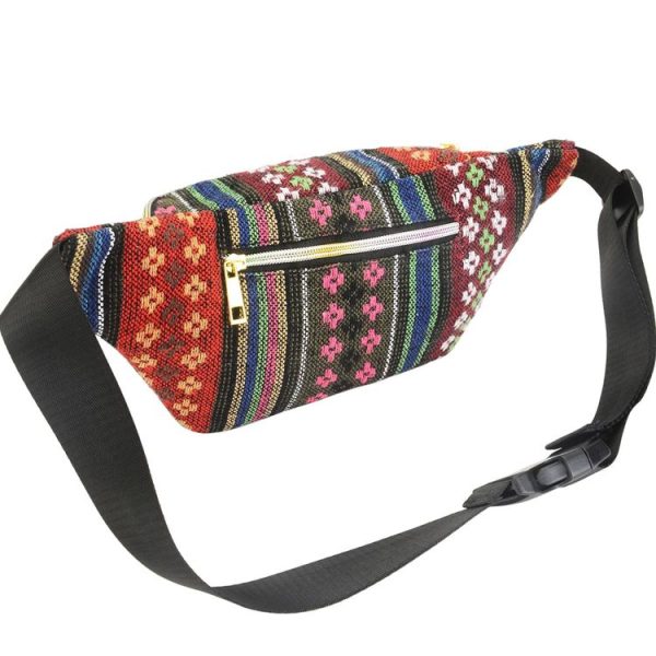 Outdoor Sports Bohemian Ethnic Style Fashion Waist Bag, Size: 34x15cm (Style-A) - Image 3