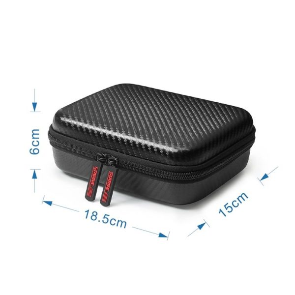 DJI Mavic Air 2 STARTRC Remote Control Waterproof Portable Carbon PU Storage Bag (Black) - Image 6