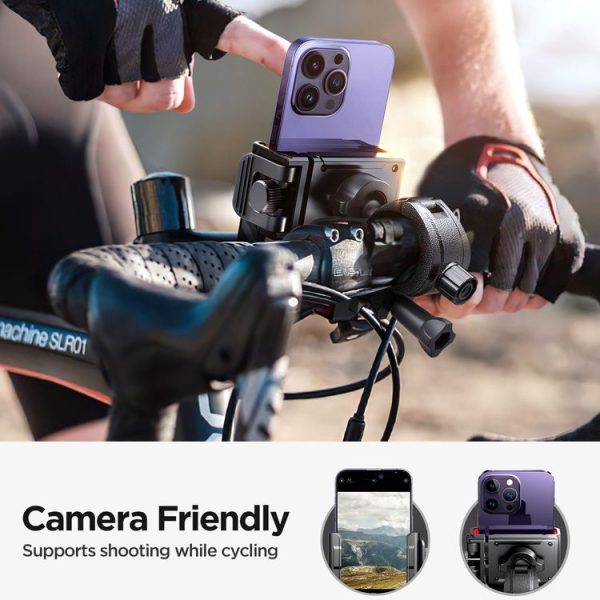 JOYROOM JR-ZS266 Bicycle Handle Phone Mount Compatible with 4.7-6.8 inch (Black) - Image 7
