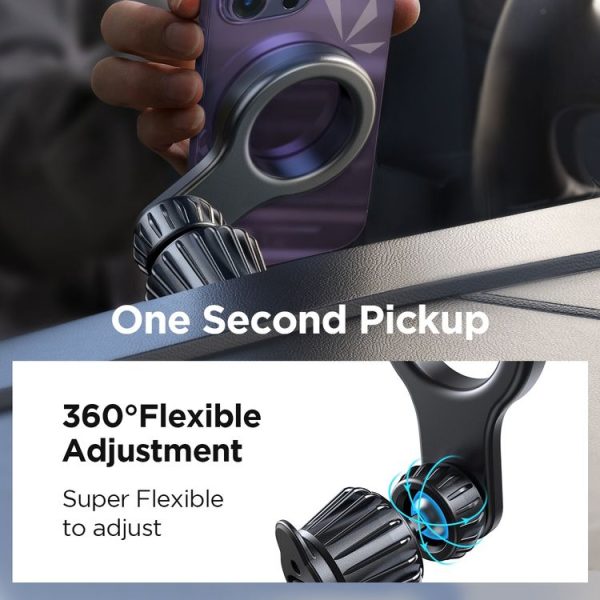 JOYROOM JR-ZS355 Magnetic Car Air Vent Phone Mount (Black) - Image 8