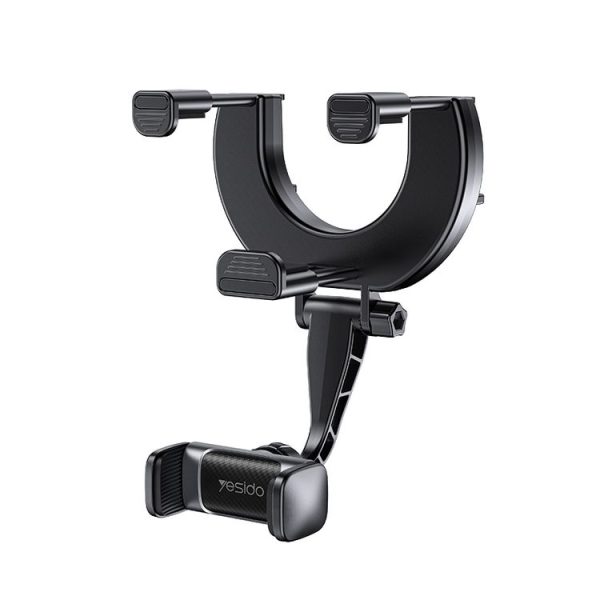 Yesido C193 Car Rearview Mirror Using Phone Holder (Black)