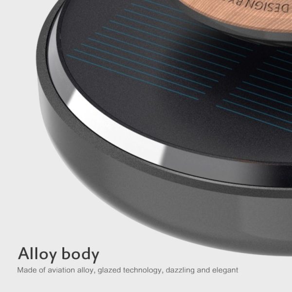 360 Degree Rotating Car Aromatherapy Humidifier (Glazed Black) - Image 4