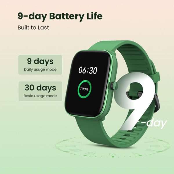 Original Xiaomi Youpin HAYLOU LS13 GST Lite 1.69 inch Square Screen Smart Bluetooth Watch Supports Blood Oxygen Tracking / Sleep Monitoring (Black) - Image 4