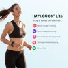 Original Xiaomi Youpin HAYLOU LS13 GST Lite 1.69 inch Square Screen Smart Bluetooth Watch Supports Blood Oxygen Tracking / Sleep Monitoring (Black) - Image 8