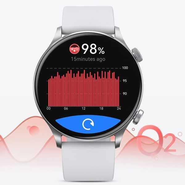Original Xiaomi Youpin HAYLOU RT3 LS16 1.43 inch AMOLED Smart Watch Support Bluetooth Call / Health Monitoring (Silver) - Image 5