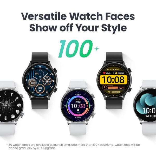 Original Xiaomi Youpin HAYLOU RT3 LS16 1.43 inch AMOLED Smart Watch Support Bluetooth Call / Health Monitoring (Silver) - Image 6