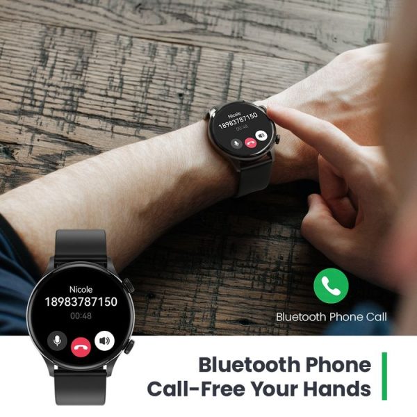 Original Xiaomi Youpin HAYLOU RT3 LS16 1.43 inch AMOLED Smart Watch Support Bluetooth Call / Health Monitoring (Silver) - Image 7