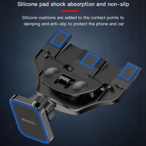 Yesido C92 Car CD Port Magsafe Magnetic Phone Holder (Black) - Image 7