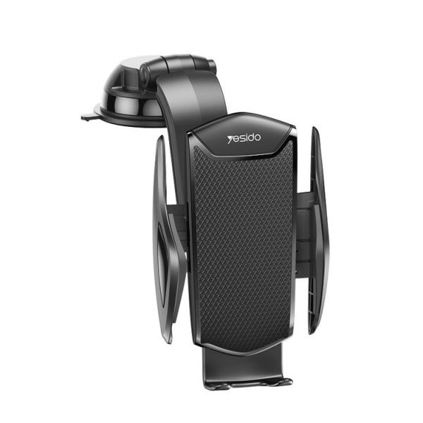 Yesido C99 Car Center Console Suction Cup Mobile Phone Navigation Holder (Black)