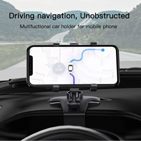 Yesido C101 Car Multifunctional Dashboard Mobile Phone Holder (Black) - Image 2