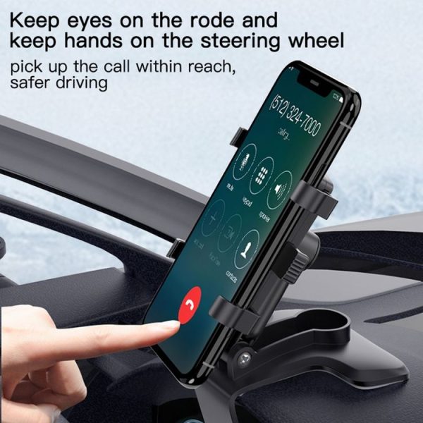 Yesido C101 Car Multifunctional Dashboard Mobile Phone Holder (Black) - Image 5