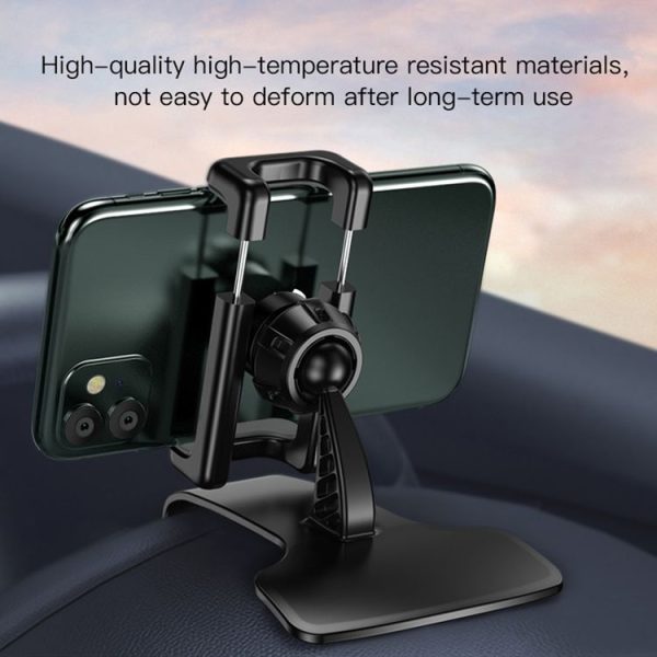 Yesido C103 Car Dashboard Snap-On Mobile Phone Navigation Holder (Black) - Image 3