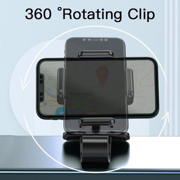Yesido C103 Car Dashboard Snap-On Mobile Phone Navigation Holder (Black) - Image 5