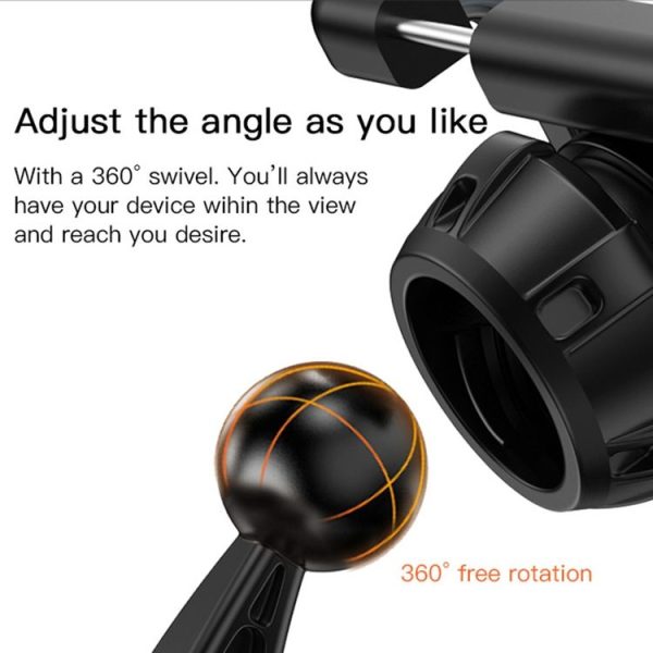 Yesido C103 Car Dashboard Snap-On Mobile Phone Navigation Holder (Black) - Image 6