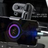 Yesido C105 Car Air Outlet Dual Clip Mobile Phone Navigation Holder (Black) - Image 5