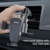 Yesido C105 Car Air Outlet Dual Clip Mobile Phone Navigation Holder (Black) - Image 6